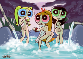 Powerpuff Onsen