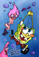 Topless with Bikini Bottom