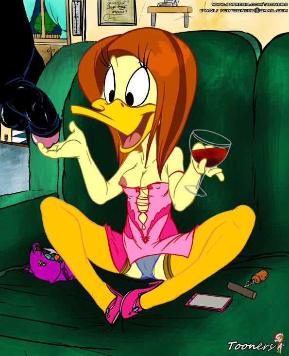 Tina and Daffy Dick